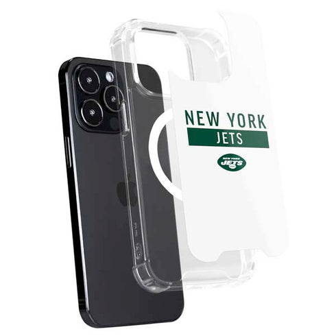 NFL New York Jets White Performance Series iPhone 15 Pro Max MagSafe Case