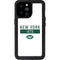 NFL New York Jets White Performance Series iPhone 14 Pro Max Waterproof Case