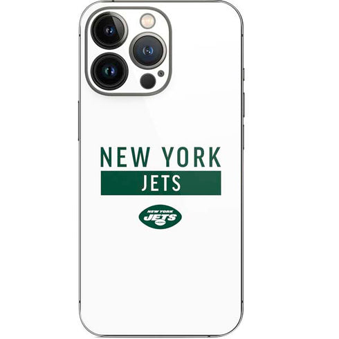 NFL New York Jets White Performance Series iPhone 14 Pro Skin