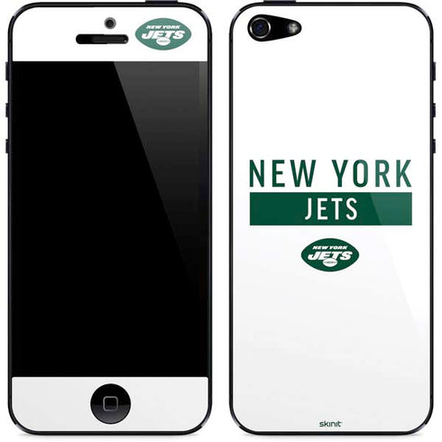 NFL New York Jets White Performance Series iPhone 5/5s/5SE Skin