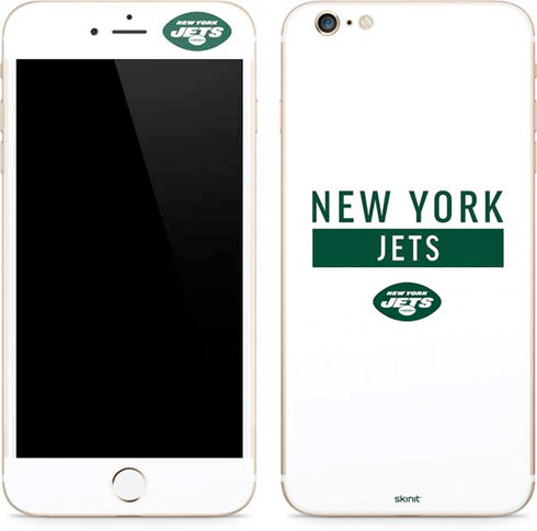 NFL New York Jets White Performance Series iPhone 6/6s Plus Skin