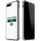 NFL New York Jets White Performance Series iPhone 7/8 Plus Clear Case