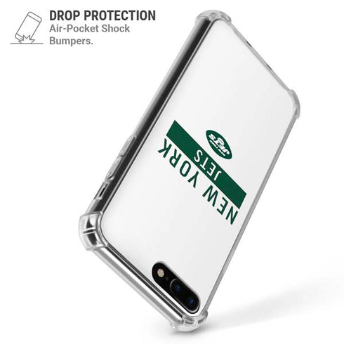 NFL New York Jets White Performance Series iPhone 7/8 Plus Clear Case