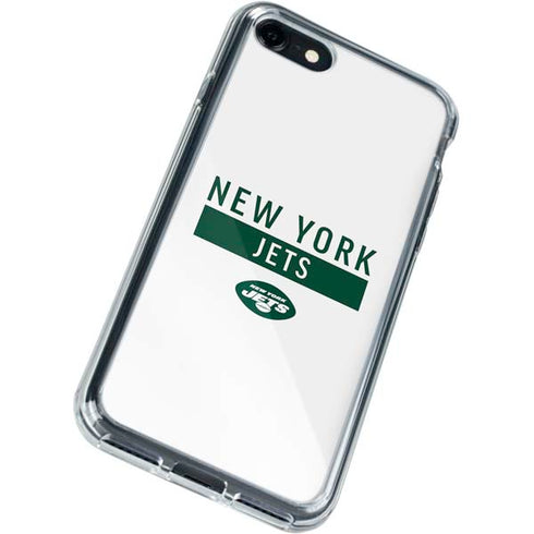 NFL New York Jets White Performance Series iPhone SE (2nd & 3rd Gen) Clear Case