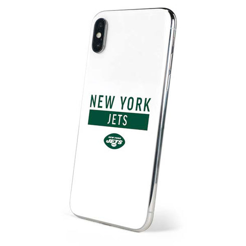 NFL New York Jets White Performance Series iPhone X Skin