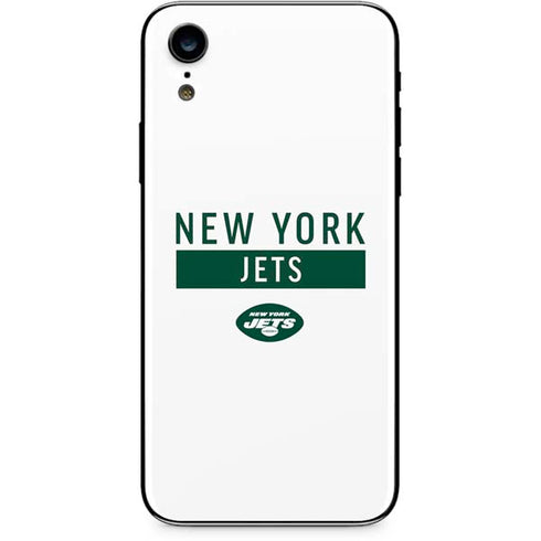 NFL New York Jets White Performance Series iPhone XR Skin