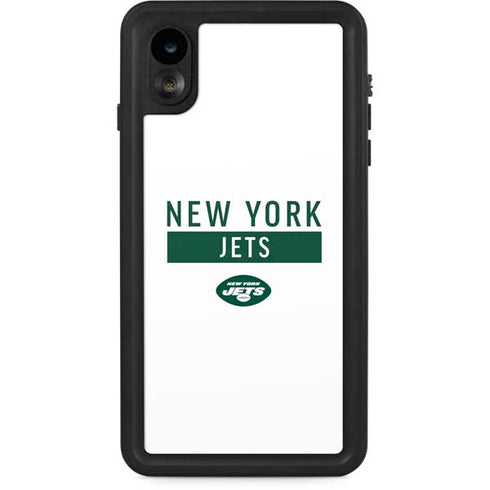 NFL New York Jets White Performance Series iPhone XR Waterproof Case