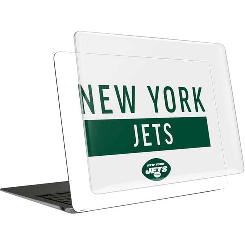 NFL New York Jets White Performance Series MacBook Air 13in (2020) Case plus Skin
