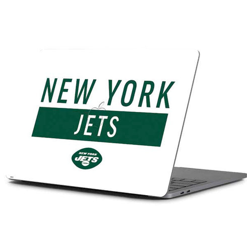 NFL New York Jets White Performance Series Apple MacBook Pro 13-inch Skin