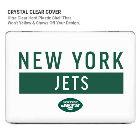 NFL New York Jets White Performance Series MacBook Pro 13in (2020) Case plus Skin