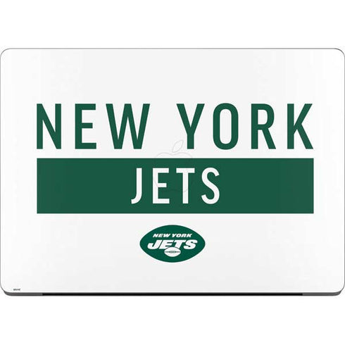 NFL New York Jets White Performance Series MacBook Pro 14in (2021-24) Skin