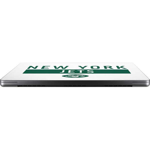 NFL New York Jets White Performance Series MacBook Pro 14in (2021-24) Skin