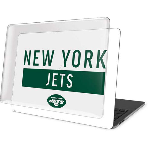 NFL New York Jets White Performance Series MacBook Pro 15in (2016-19) Case plus Skin
