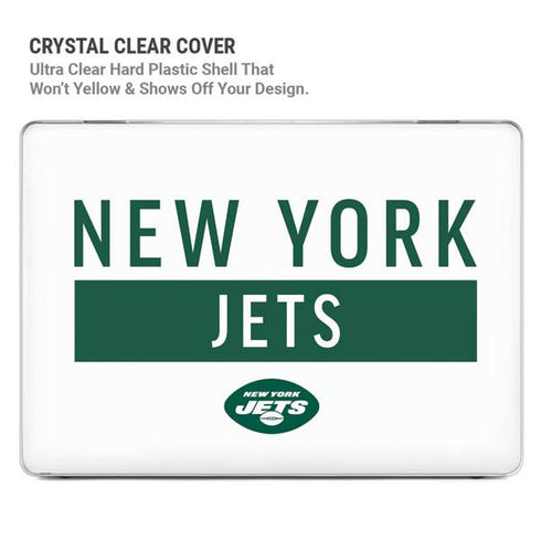NFL New York Jets White Performance Series MacBook Pro 15in (2016-19) Case plus Skin