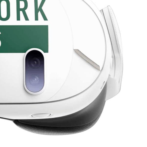 NFL New York Jets White Performance Series Meta Quest 3 Skin