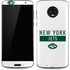 NFL New York Jets White Performance Series Moto G6 Skin