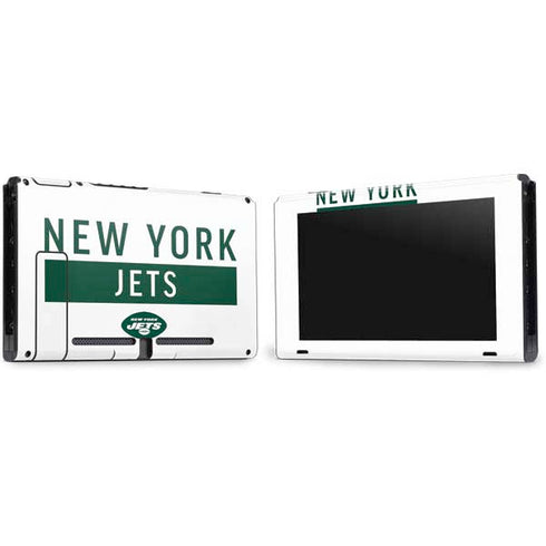 NFL New York Jets White Performance Series Nintendo Switch Bundle Skin