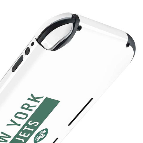 NFL New York Jets White Performance Series Nintendo Switch Lite Skin