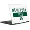 NFL New York Jets White Performance Series Notebook 9 Pro 13in (2017) Skin