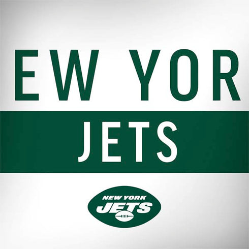 NFL New York Jets White Performance Series Notebook 9 Pro 13in (2017) Skin