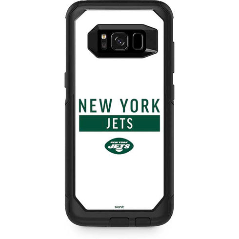 NFL New York Jets White Performance Series Otterbox Commuter Galaxy Skin