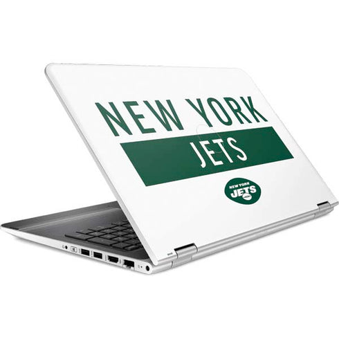 NFL New York Jets White Performance Series HP Pavilion Skin