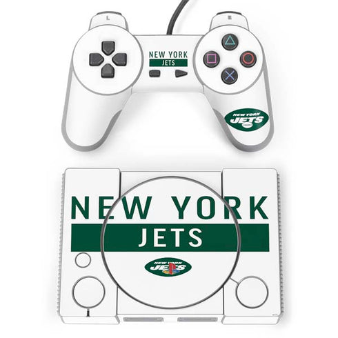 NFL New York Jets White Performance Series PlayStation Classic Bundle Skin