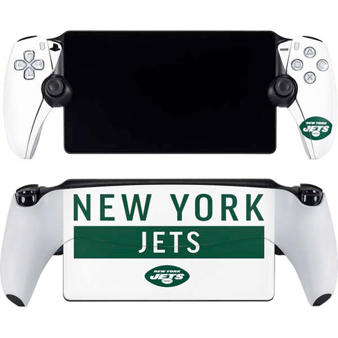 NFL New York Jets White Performance Series PlayStation Portal Remote Player Skin