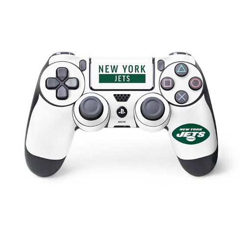 NFL New York Jets White Performance Series PS4 Controller Skin