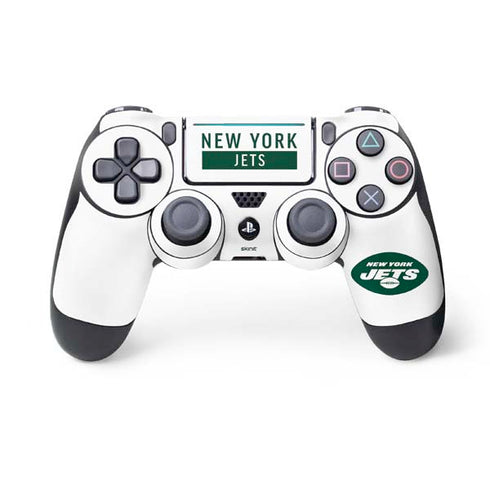 NFL New York Jets White Performance Series PS4 Pro/Slim Controller Skin
