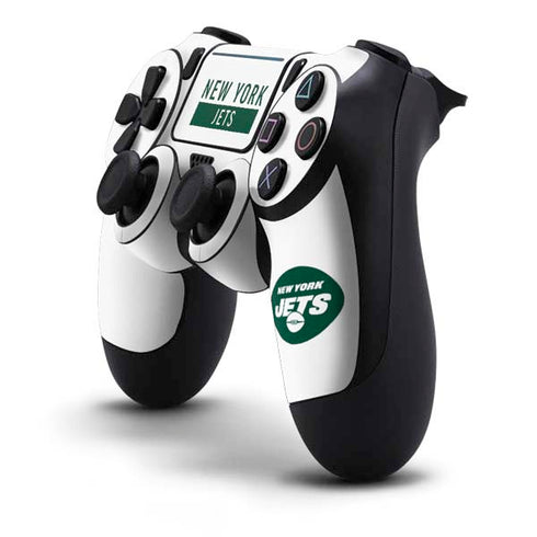 NFL New York Jets White Performance Series PS4 Pro/Slim Controller Skin