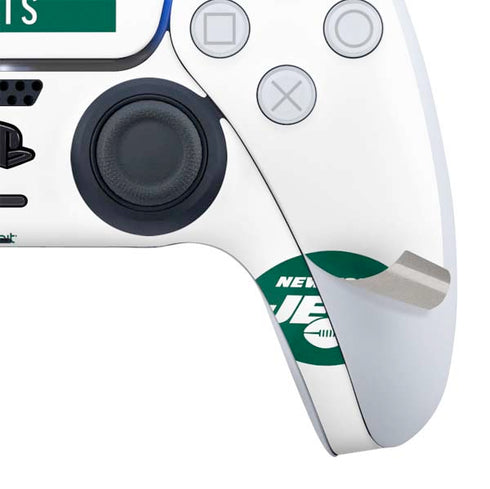 NFL New York Jets White Performance Series PS5 Bundle Skin
