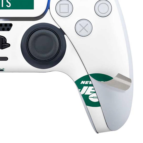 NFL New York Jets White Performance Series PS5 Digital Edition Bundle Skin