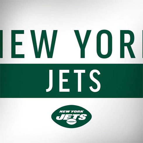 NFL New York Jets White Performance Series Surface Book 2 13.5in Skin