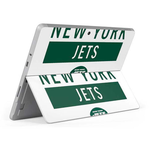 NFL New York Jets White Performance Series Surface Go Skin