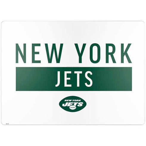 NFL New York Jets White Performance Series Surface Laptop 4 15in Skin