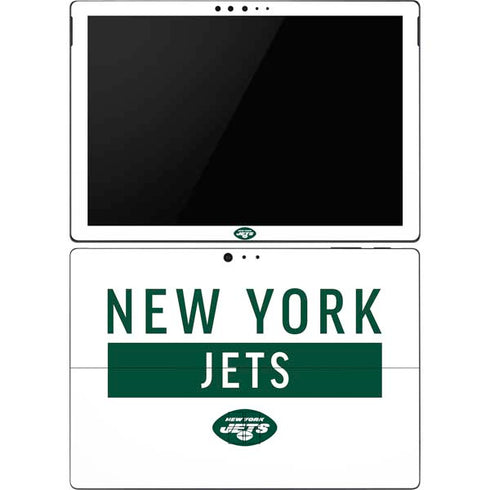 NFL New York Jets White Performance Series Surface Pro 6 Skin