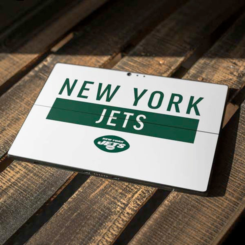 NFL New York Jets White Performance Series Surface Pro 6 Skin