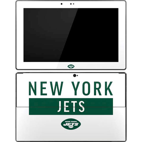 NFL New York Jets White Performance Series Surface Pro Tablet Skin