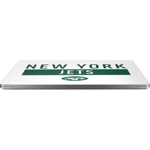 NFL New York Jets White Performance Series Universal Laptop 12in (9.8 x 6.8in) Skin