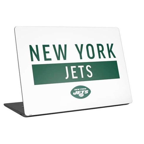 NFL New York Jets White Performance Series Universal Laptop 18in (14.6 x 10.6in) Skin