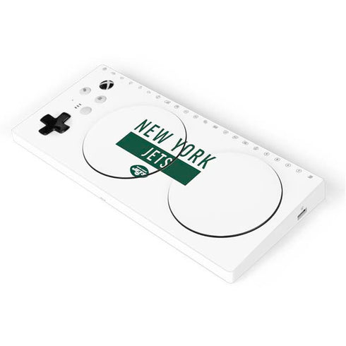 NFL New York Jets White Performance Series Xbox Adaptive Controller Skin