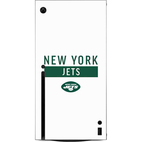 NFL New York Jets White Performance Series Xbox Series X Console Skin