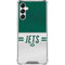 NFL New York Jets White Striped Galaxy A14 5G Clear Case