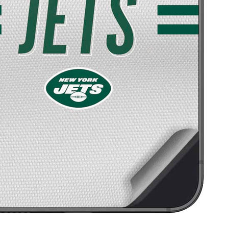 NFL New York Jets White Striped Galaxy A14 5G Skin