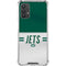 NFL New York Jets White Striped Galaxy A32 5G Clear Case