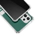 NFL New York Jets White Striped Galaxy A33 5G Clear Case