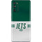 NFL New York Jets White Striped Galaxy S20 Fan Edition Skin