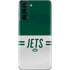 NFL New York Jets White Striped Galaxy S21 5G Skin