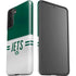 NFL New York Jets White Striped Galaxy S21 FE Pro Case